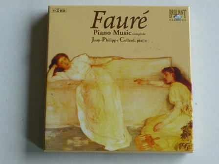 Faur&eacute; - Piano Music / Jean Philippe Collard (4 CD)