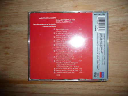 Luciano Pavarotti - Gala Concert at the Royal Albert Hall