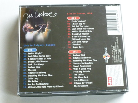 Joe Cocker - Live in Denver / Live in Calgary (2 CD + DVD)
