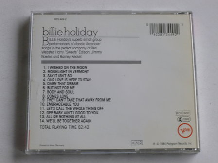 Billie Holiday - Verve Silver Collection