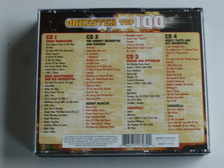Orkesten Top 100 - Morricone, Montenegro, Mancini, Conniff, Otterloo, Caravelli (4 CD)
