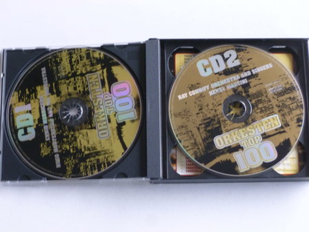 Orkesten Top 100 - Morricone, Montenegro, Mancini, Conniff, Otterloo, Caravelli (4 CD)