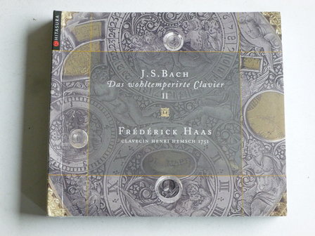 J.S. Bach - Das Wohltemperirte Clavier II / Frederick Haas (2 CD) Nieuw