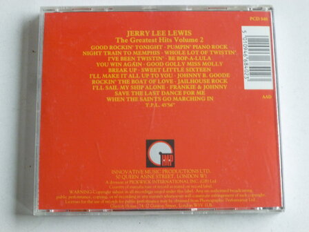 Jerry Lee Lewis - The Greatest Hits vol. 2