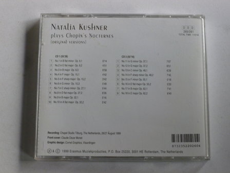 Natalia Kushner plays Chopin&#039;s Nocturnes (2 CD)