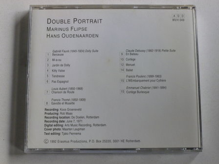 Marinus Flipse / Hans Oudenaarden - Double Portrait