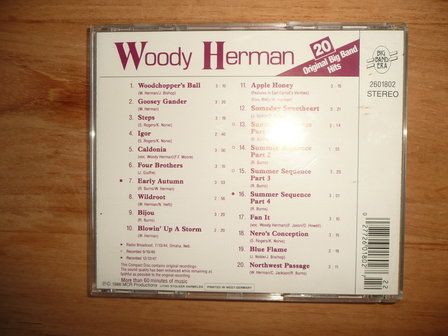 Woody Herman - 20 Original Big Band Hits
