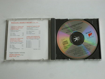 Mozart - Concertos for two and three pianos / Perahia, Lupu