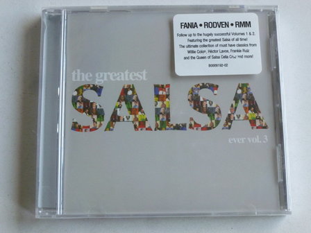 The Greatest Salsa ever Vol.3 (Nieuw)