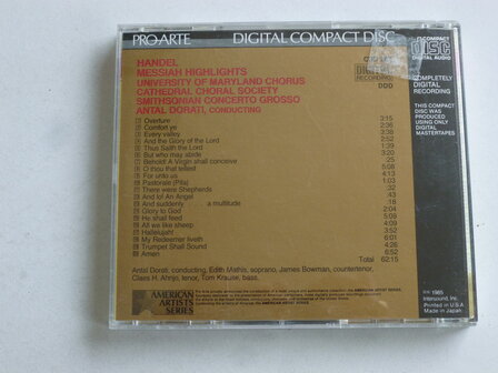 Handel - Messiah / Antal Dorati