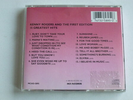 Kenny Rogers and the first edition - 15 Greatest Hits