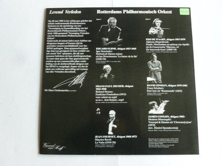 Levend Verleden - Rotterdams Philharmonisch Orkest (LP)