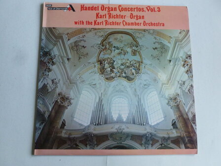 Handel - Organ Concertos 3 / Karl Richter (LP)