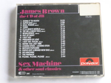 James Brown - The CD of JB (Sex Machine &amp; other soul classics)