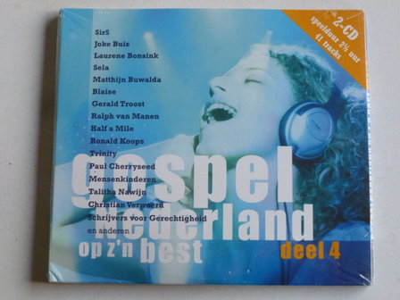 Gospel Nederland op z'n best Deel 4 (2 CD) Nieuw