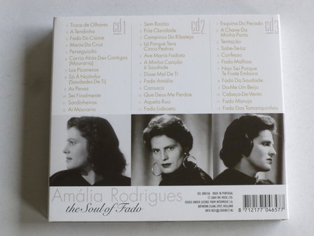 Amalia Rodrigues - The Soul of Fado (3 CD)