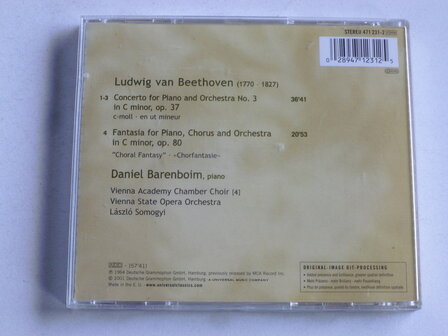 Beethoven - Piano Concerto no.3 / Daniel Barenboim