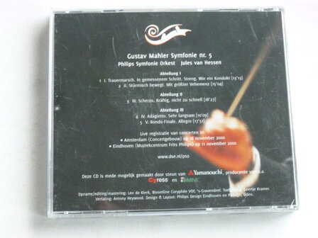 Mahler - Symfonie nr. 5 / Jules van Hessen