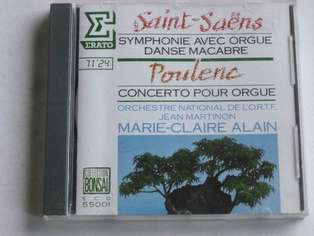 Saint Saens - Symphonie 3 / Marie-Claire Alain, Jean Martinon
