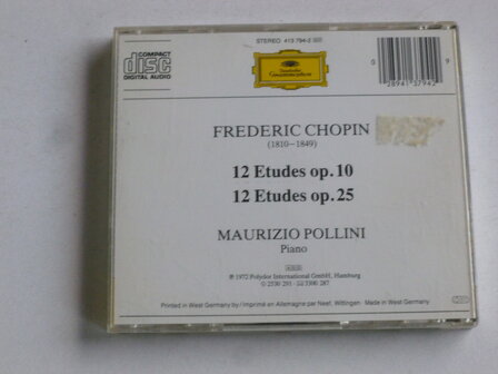 Chopin - 12 Etudes / Maurizio Pollini