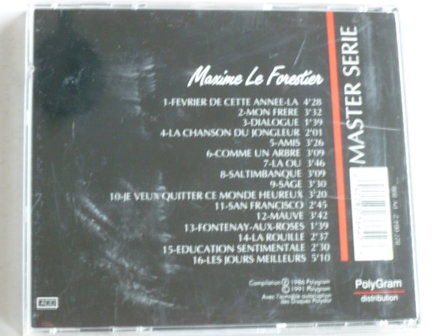 Maxime Le Forestier - Master Serie