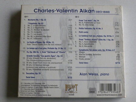Alkan - Le Quatre Ages / Alan Weiss (2 CD)