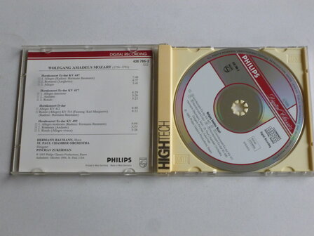 Mozart - Die Hornkonzerte  / Hermann Baumann , P. Zukerman