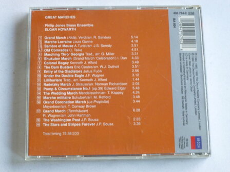 Great Marches - Philip Jones Brass Ensemble / Elgar Howarth