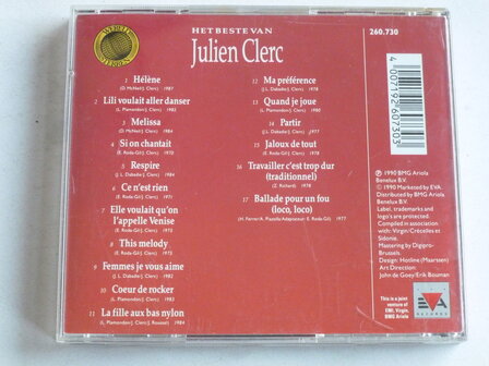 Julien Clerc - Het beste van