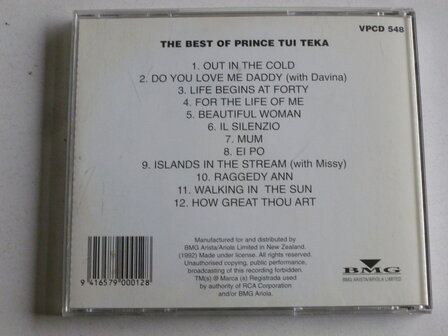 Prince Tui Teka - The Best of Prince Tui Teka