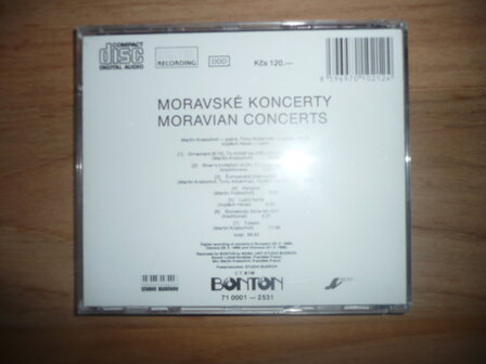 Moravske koncerty - Moravian Concerts&nbsp;