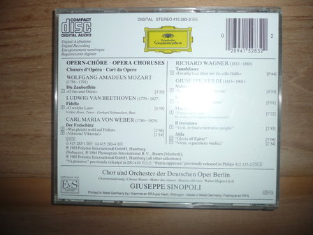 Opern Ch&ouml;re - Giuseppe Sinopoli&nbsp;