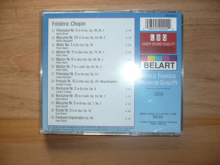 Chopin - Polonaisen Mazurken, Walzer