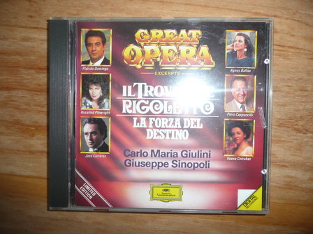 Guilini, Sinopoli - Il Trovatore, Rigoletto, La Forza del Destino