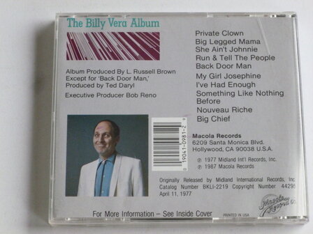 Billy Vera - The Billy Vera Album