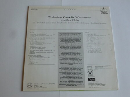 Westlandkoor zingt op verzoek / Concordia (LP)