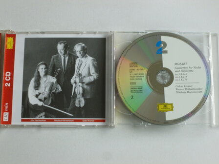 Mozart - Concertos for Violin and Orch. / Gidon Kremer, Harnoncourt (2 CD)