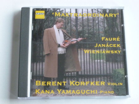 Berent Korfker, Kana Yamaguchi - Works for violin and piano