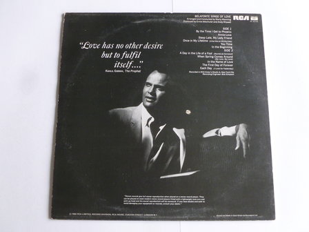 Belafonte sings of Love (LP)