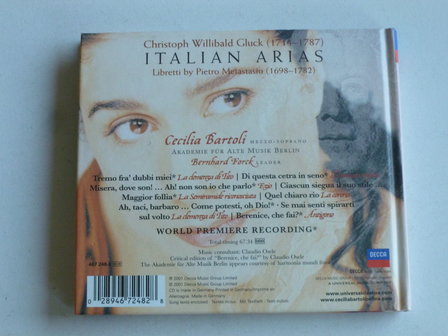 Cecilia Bartoli - Gluck Italian Arias