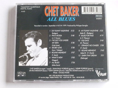 Chet Baker - All Blues 