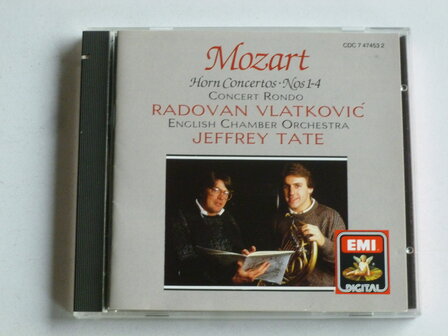 Mozart - Horn Concertos 1-4 / Radovan Vlatkovic, Jeffrey Tate