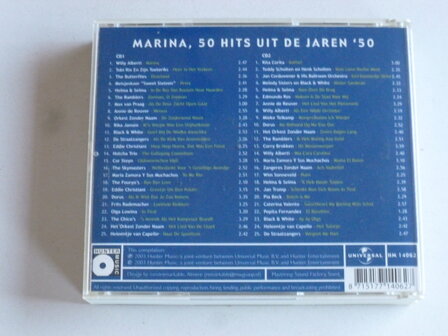 Marina - 50 Hits uit de jaren&#039; 50 (2 CD)