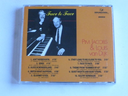 Pim Jacobs &amp; Louis van Dijk - Face to Face (interpresario)