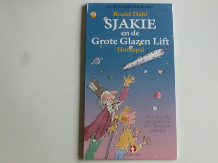 Roald Dahl - Sjakie en de Grote Glazen Lift (3 CD Luisterboek) nieuw