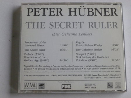Peter H&uuml;bner - The Secret Ruler