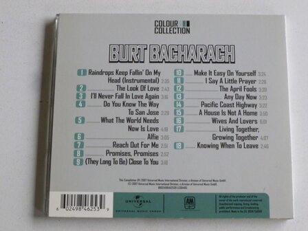 Burt Bacharach - Colour Collection