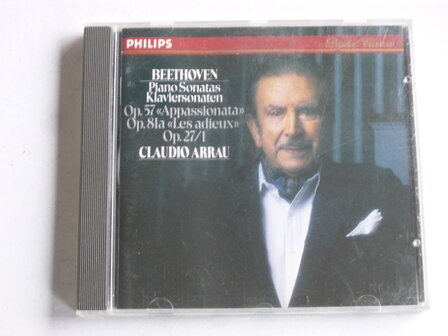 Beethoven - Piano Sonatas 57, 81a / Claudio Arrau