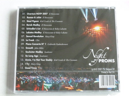 Night of the Proms 2007 (Belgische versie) Nieuw
