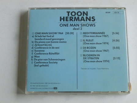 Toon Hermans - One Man Shows Deel 2 (EMI)